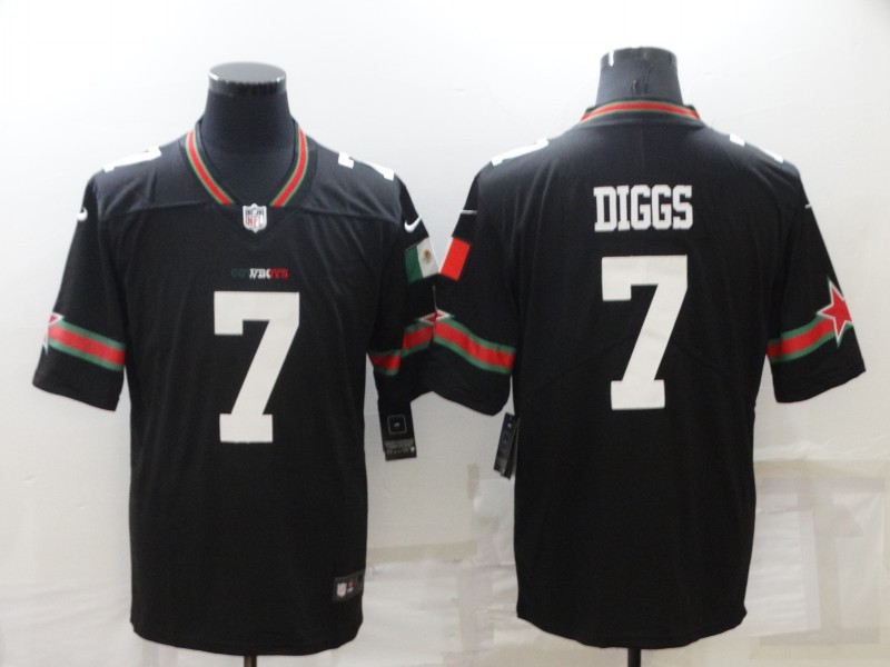 Men's Dallas Cowboys Trevon Diggs #7 Black Jersey